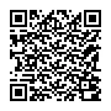 Código QR para número de teléfono +12192000171