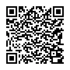 QR Code สำหรับหมายเลขโทรศัพท์ +12192000182