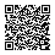 Codice QR per il numero di telefono +12192000196