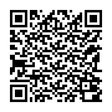 Código QR para número de teléfono +12192000260