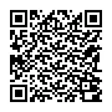 QR-code voor telefoonnummer +12192000263