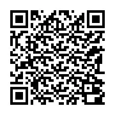 QR-koodi puhelinnumerolle +12192000264