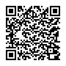 Codice QR per il numero di telefono +12192000268