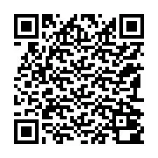 QR kód a telefonszámhoz +12192000284