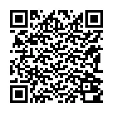 QR kód a telefonszámhoz +12192000322