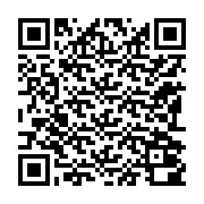 QR-код для номера телефона +12192000336