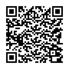 QR kód a telefonszámhoz +12192000338