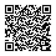 QR-код для номера телефона +12192000347