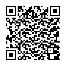 QR kód a telefonszámhoz +12192000348