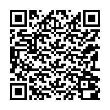 QR kód a telefonszámhoz +12192000354