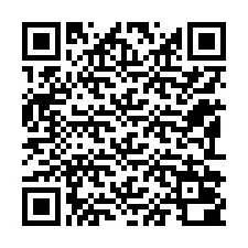 Código QR para número de teléfono +12192000423