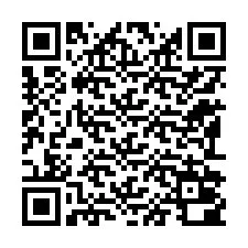 QR код за телефонен номер +12192000426