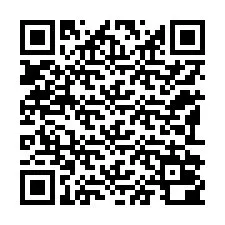 QR Code สำหรับหมายเลขโทรศัพท์ +12192000434