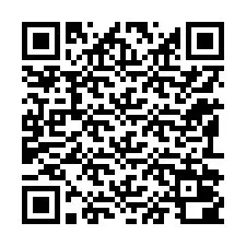 QR-Code für Telefonnummer +12192000446