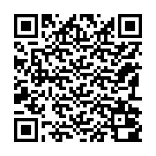 Código QR para número de teléfono +12192000505