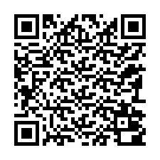 Código QR para número de teléfono +12192000508