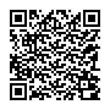 Código QR para número de teléfono +12192000518