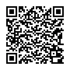 Código QR para número de teléfono +12192000522