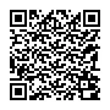 QR-code voor telefoonnummer +12192000540