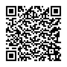 QR kód a telefonszámhoz +12192065298