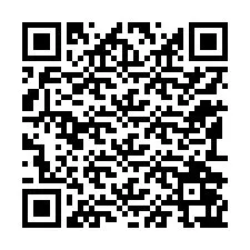 QR Code pour le numéro de téléphone +12192067746