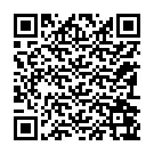 Código QR para número de teléfono +12192067749