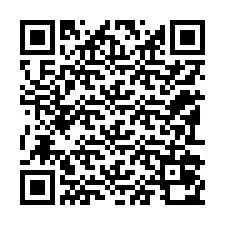 QR kód a telefonszámhoz +12192070879