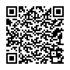 QR-code voor telefoonnummer +12192070887