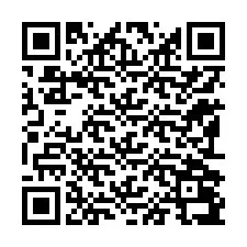 QR-koodi puhelinnumerolle +12192097392