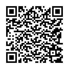 QR kód a telefonszámhoz +12192107596