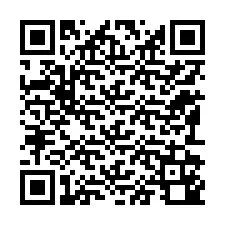 QR код за телефонен номер +12192140016