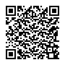 QR-kood telefoninumbri jaoks +12192140066