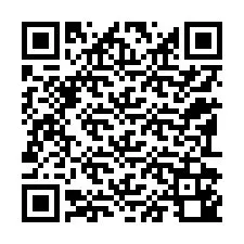 QR Code pour le numéro de téléphone +12192140068