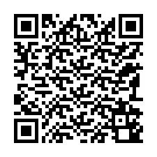 QR Code สำหรับหมายเลขโทรศัพท์ +12192140504