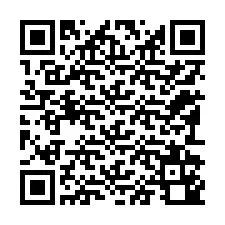 QR-koodi puhelinnumerolle +12192140519