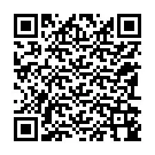 QR Code สำหรับหมายเลขโทรศัพท์ +12192144068