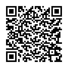 QR код за телефонен номер +12192224928