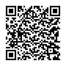 Codice QR per il numero di telefono +12192226332