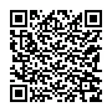 Código QR para número de teléfono +12192226334