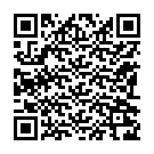 QR-Code für Telefonnummer +12192226336