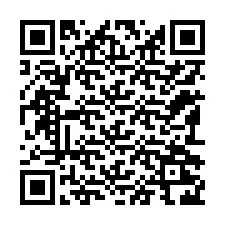 Código QR para número de telefone +12192226341