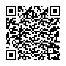 QR kód a telefonszámhoz +12192227754