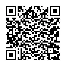 QR kód a telefonszámhoz +12192227757