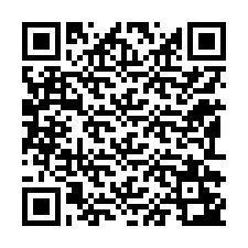 Codice QR per il numero di telefono +12192243526