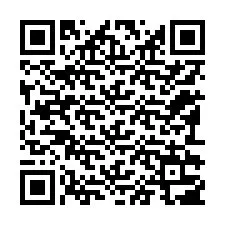 QR-koodi puhelinnumerolle +12192307419