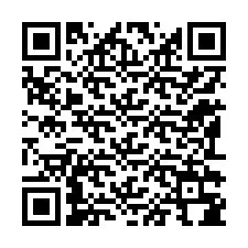 Codice QR per il numero di telefono +12192384466