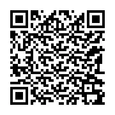 QR kód a telefonszámhoz +12192395354