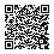 QR-koodi puhelinnumerolle +12192408742