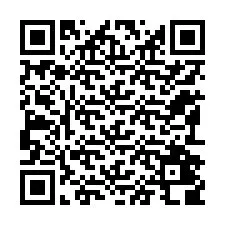 QR Code สำหรับหมายเลขโทรศัพท์ +12192408743