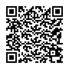 Kode QR untuk nomor Telepon +12192438423